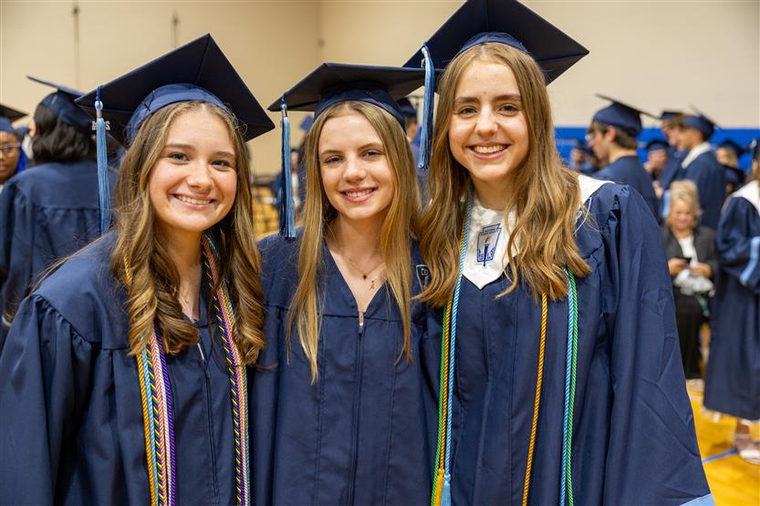 Students celebrate graduating